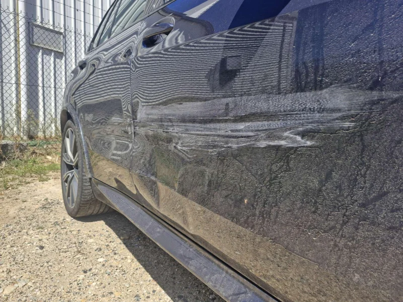 BMW X5 before repair - collision damage